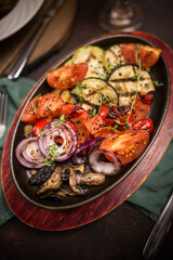 grilled vegetables