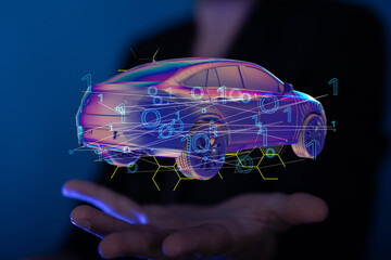 Driverless autonomous vehicle with lidar technology