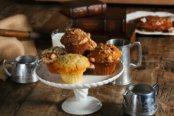 Assorted muffins