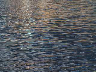 ripples on the water