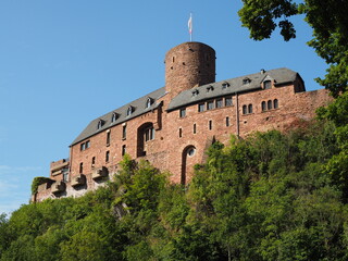Fototapeta na wymiar Burg Hengebach in Heimbach