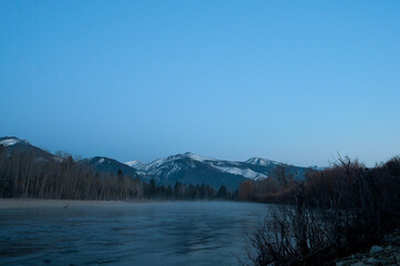 lake in mountains