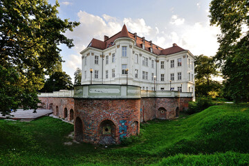 Zamek w Leśnicy.