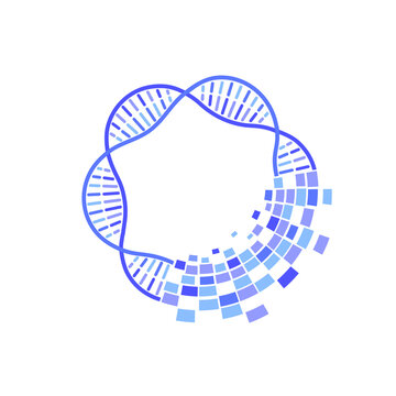 The structure of abstract DNA, DNA molecule, Chromosomes ideas, dna print, dna helix molecule, poster