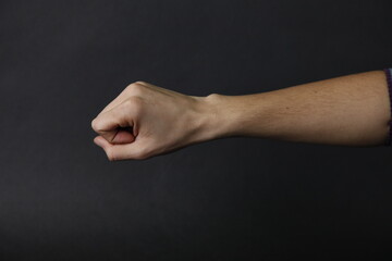 Fototapeta na wymiar different Hand Gesture