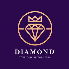 Diamond King Logo Template