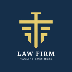 Fototapeta premium Law logo designs