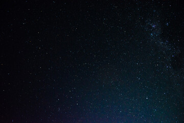 Fototapeta na wymiar Starry night in Embalse