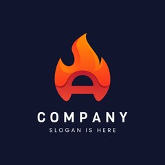 Gradient Logo templates, free vector for your business