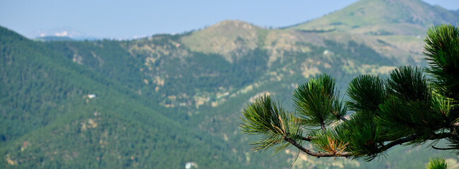 The Rocky Mountains surrounding Boulder Colorodo seen from various hiking trails © Jorge Moro