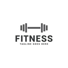 Fototapeta premium sports sports body building logo icon vector template.