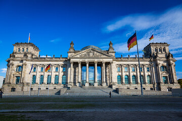 ドイツ　ベルリンの国会議事堂