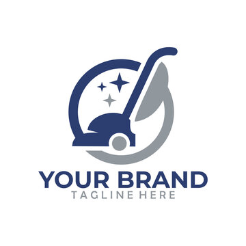 Vacuum Cleaner Logo Icon Cleaning Company