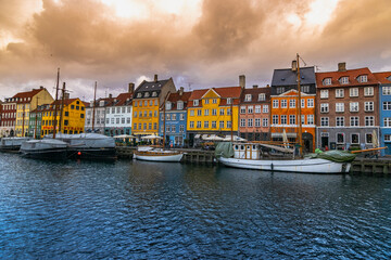 Naklejka premium Copenhagen, Denmark - February 2020