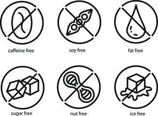 free products icon set