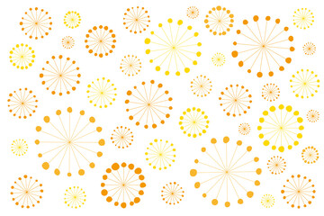 イラスト 装飾 模様 柄 背景 北欧 ベクター AI JPEG 画像 素材