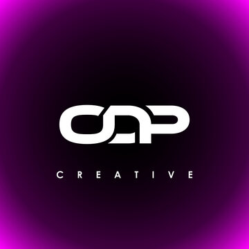 ODP Letter Initial Logo Design Template Vector Illustration