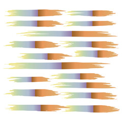 Obraz premium Colorful Brushes Creative. Watercolor Frame. Grungy Distress. Stroke Frame. Ink Chinese. Brushstroke Background. Grungy Design. Paintbrush Graffiti. Grungy Freehand.