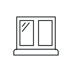 Window line icon