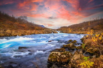 autumn in the mountains