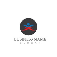 X Letter Logo Template vector icon