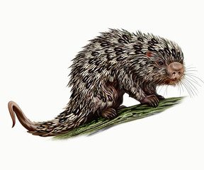 The New World porcupines, family Erethizontidae