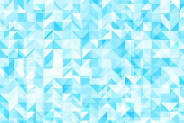 Obraz premium Polygonal blue mosaic background. Abstract low poly vector illustration. Triangular pattern, copy space. Template geometric business design with triangle for poster, banner, card, flyer