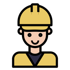 engineer line icon