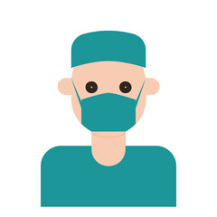 doctor flat icon