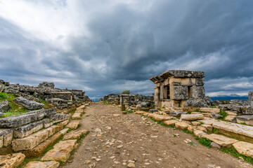 The Hierapolis Ancient City şn Turkey