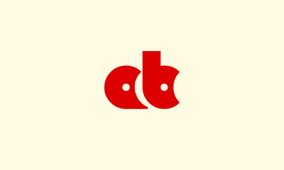 Alphabet letters Initials Monogram logo AB, BA, A and B