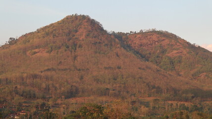 landscape in the mountains