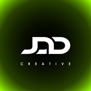 JDD Letter Initial Logo Design Template Vector Illustration