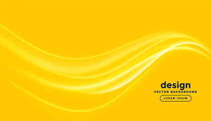 bright yellow background with wavy glowing lines