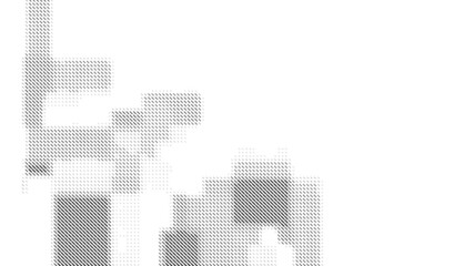 White background. Geometric lines. Abstract striped design. Grunge style. 2D rendering digital illustration