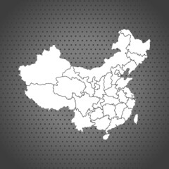 map of China
