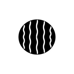 watermelon icon, fruit vector, juicy illustration