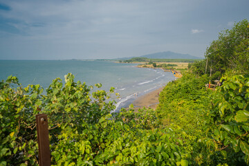 view of the coast of the sea