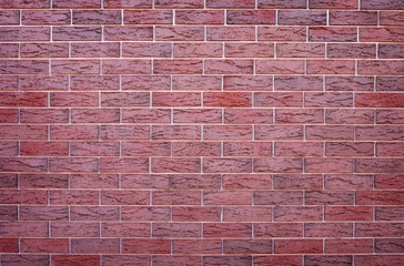 Wall texture. Red brick wall.