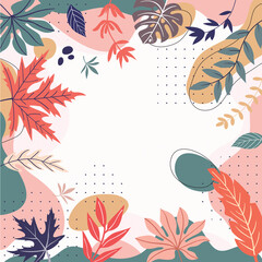 background for design. Vector design templates in simple modern style with copy space for text.	