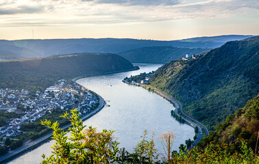 Travel Germany Unesco World Heritage Upper Middle Rhine Valley.