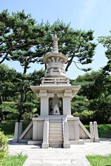 Obraz premium 한국의사찰입니다