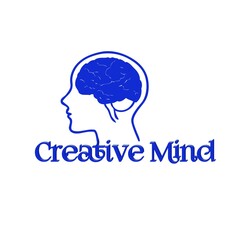 human head with brain creative mind 3d white background