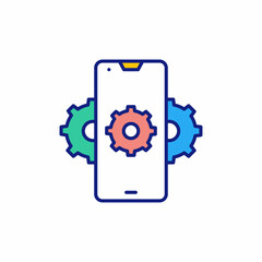 System Preferences icon in vector. Logotype