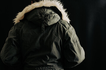 古いミリタリーコート