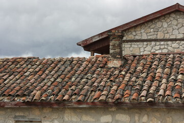 old roof tiles