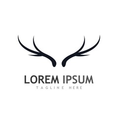 Deer vector icon illustration design