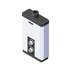 Boiler Isometric Icon