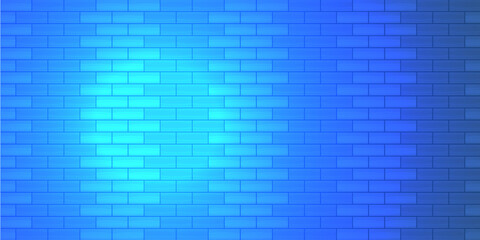 Abstract background texture brick wall building concrete light blue colorful wallpaper pattern seamless vector illustration