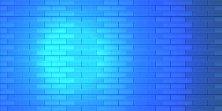 Abstract background texture brick wall building concrete light blue colorful wallpaper pattern seamless vector illustration